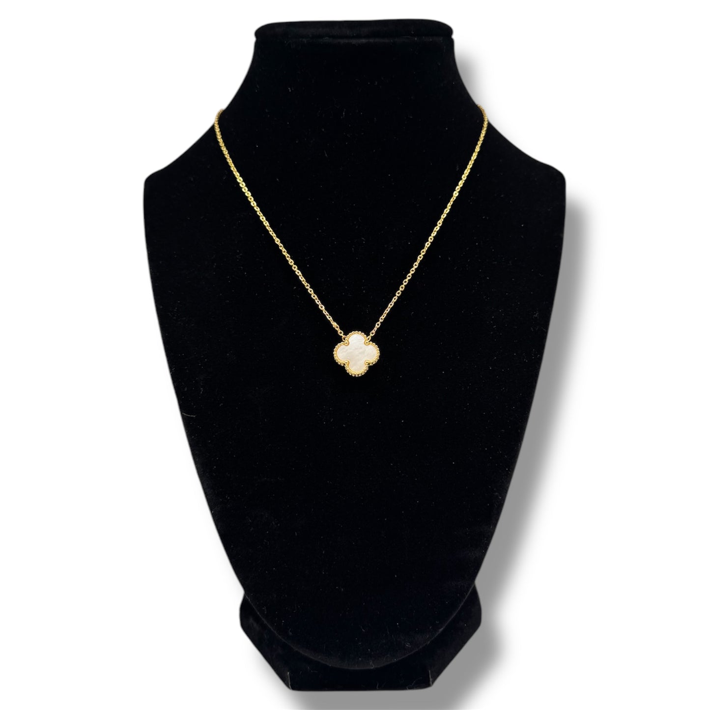 4 Leaf Clover 18K Titanium Steel Necklace
