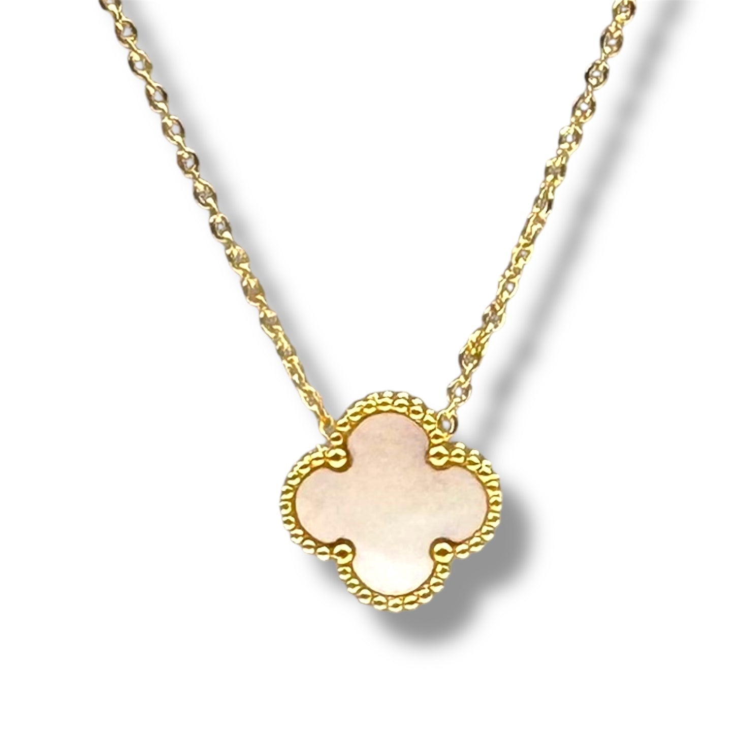 4 Leaf Clover 18K Titanium Steel Necklace
