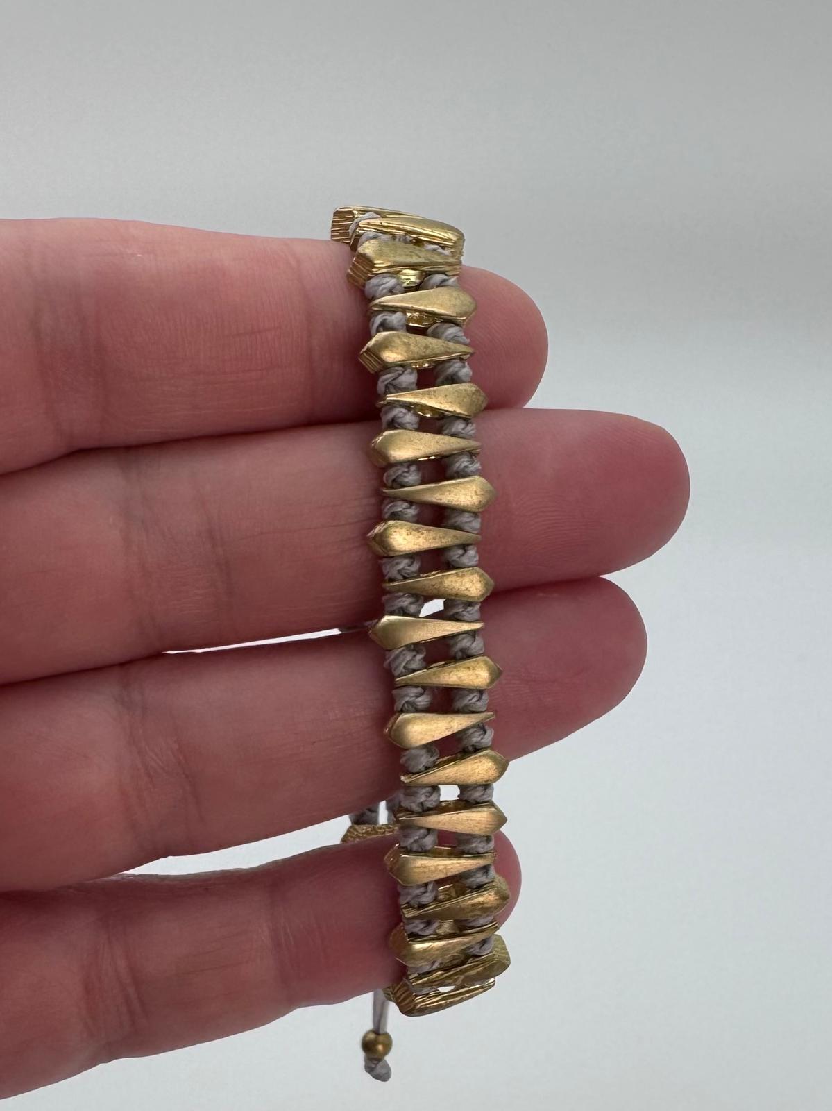 Gagu Ivory Gold Plated Bronze Bracelet