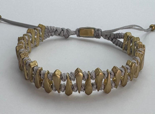 Gagu Ivory Gold Plated Bronze Bracelet