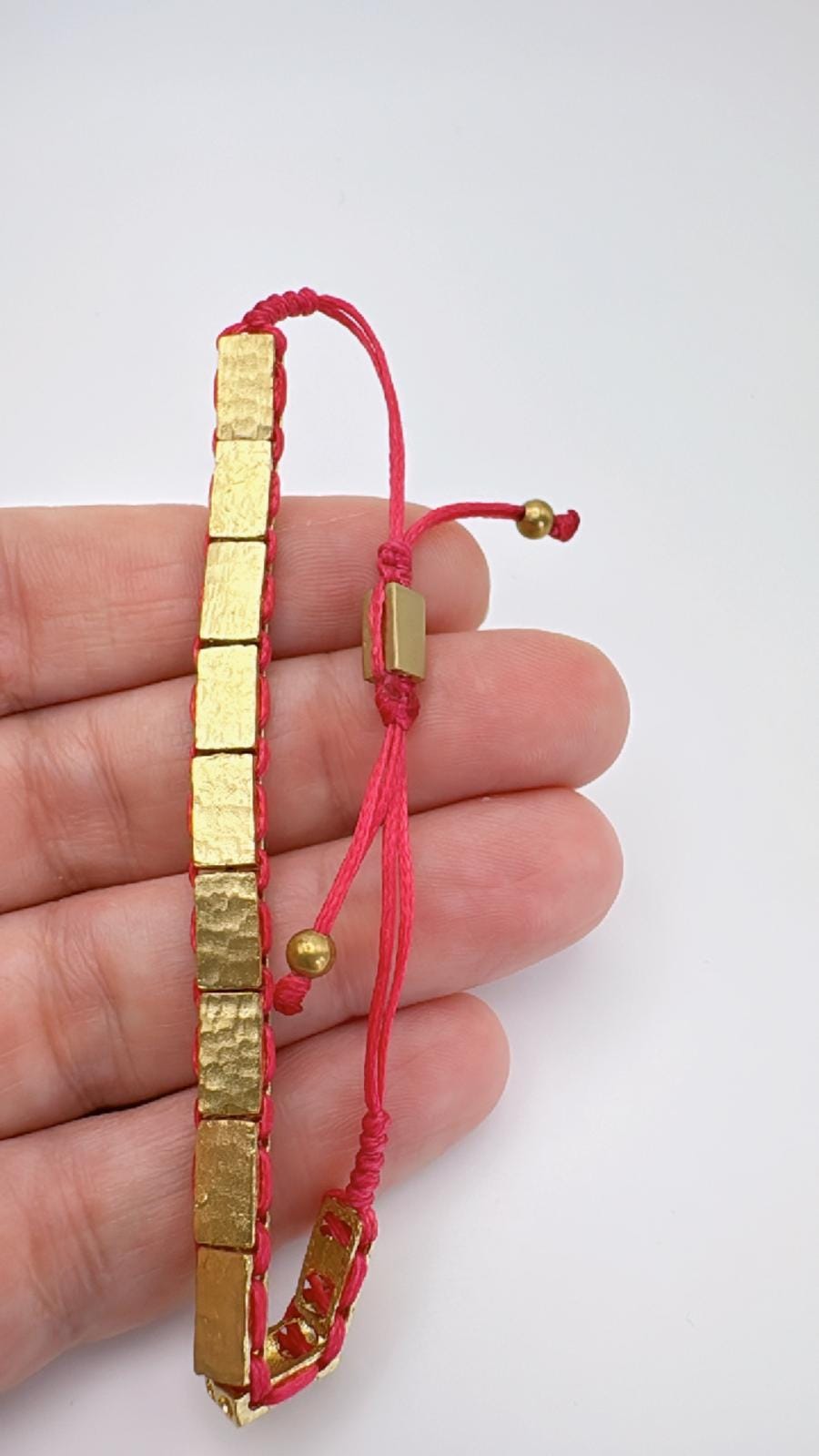 Gagu Rectangle Bar Plated Bronze Bracelet