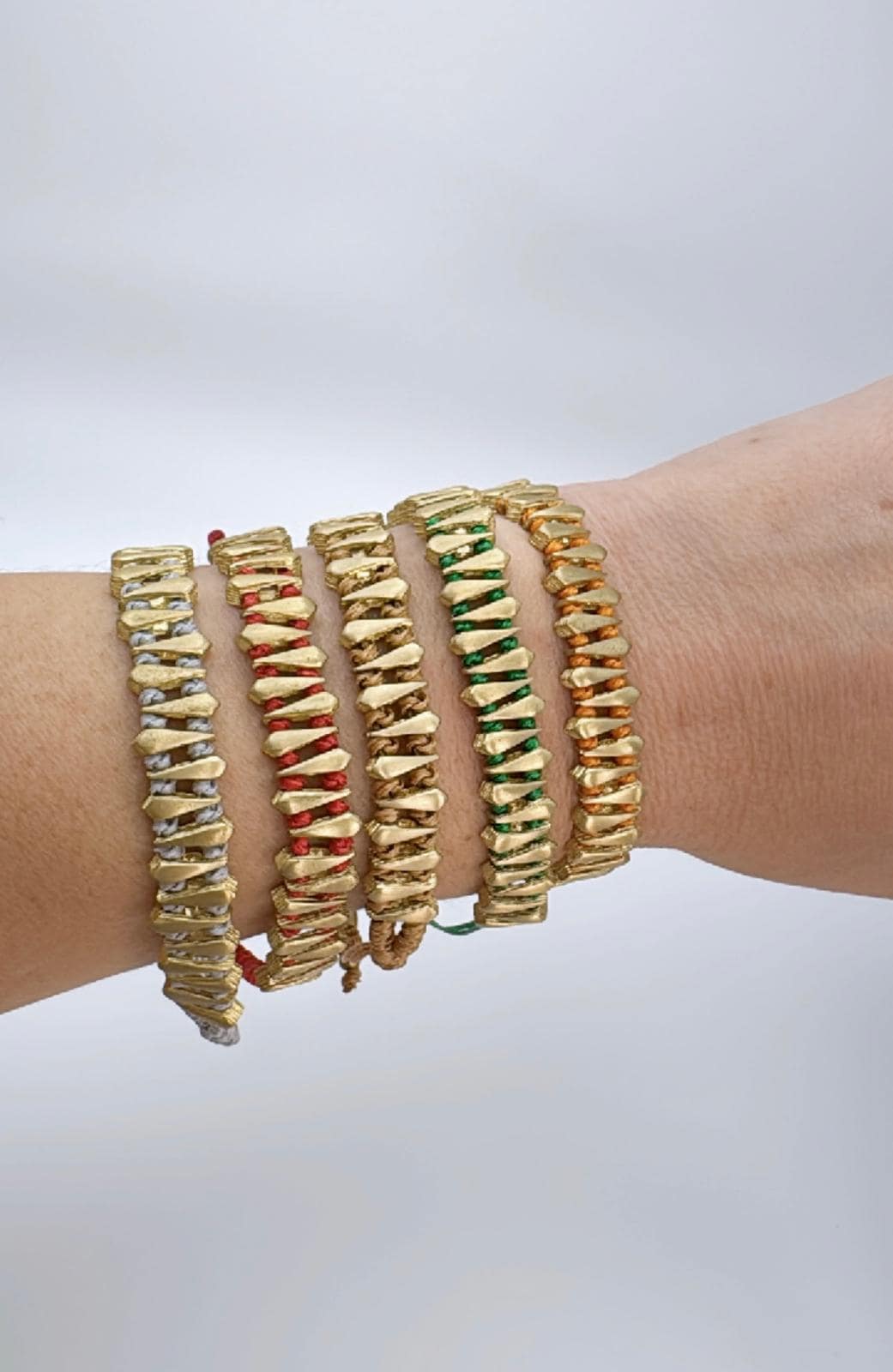 Gagu Ivory Gold Plated Bronze Bracelet