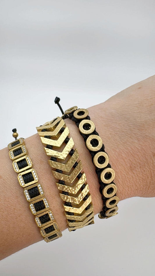 Gagu Hoop Gold Plated Bronze Bracelet